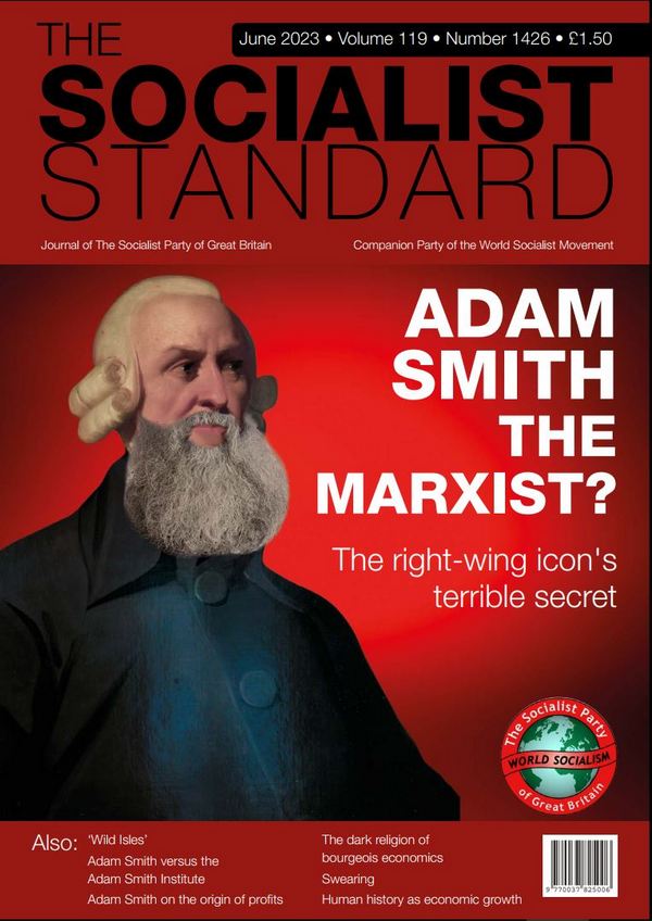, Infos socialisme:  Socialist Standard Past &amp; Present : La vie et l’époque : Quel contraste !  (2023)