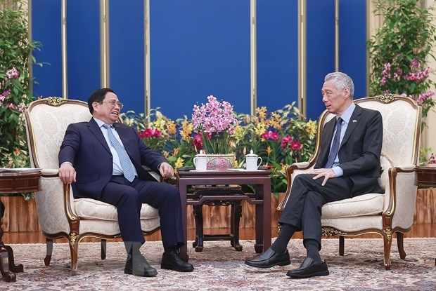 Les visites du Premier ministre à Singapour et à Brunei renforcent la confiance politique stratégique - Ảnh 1.